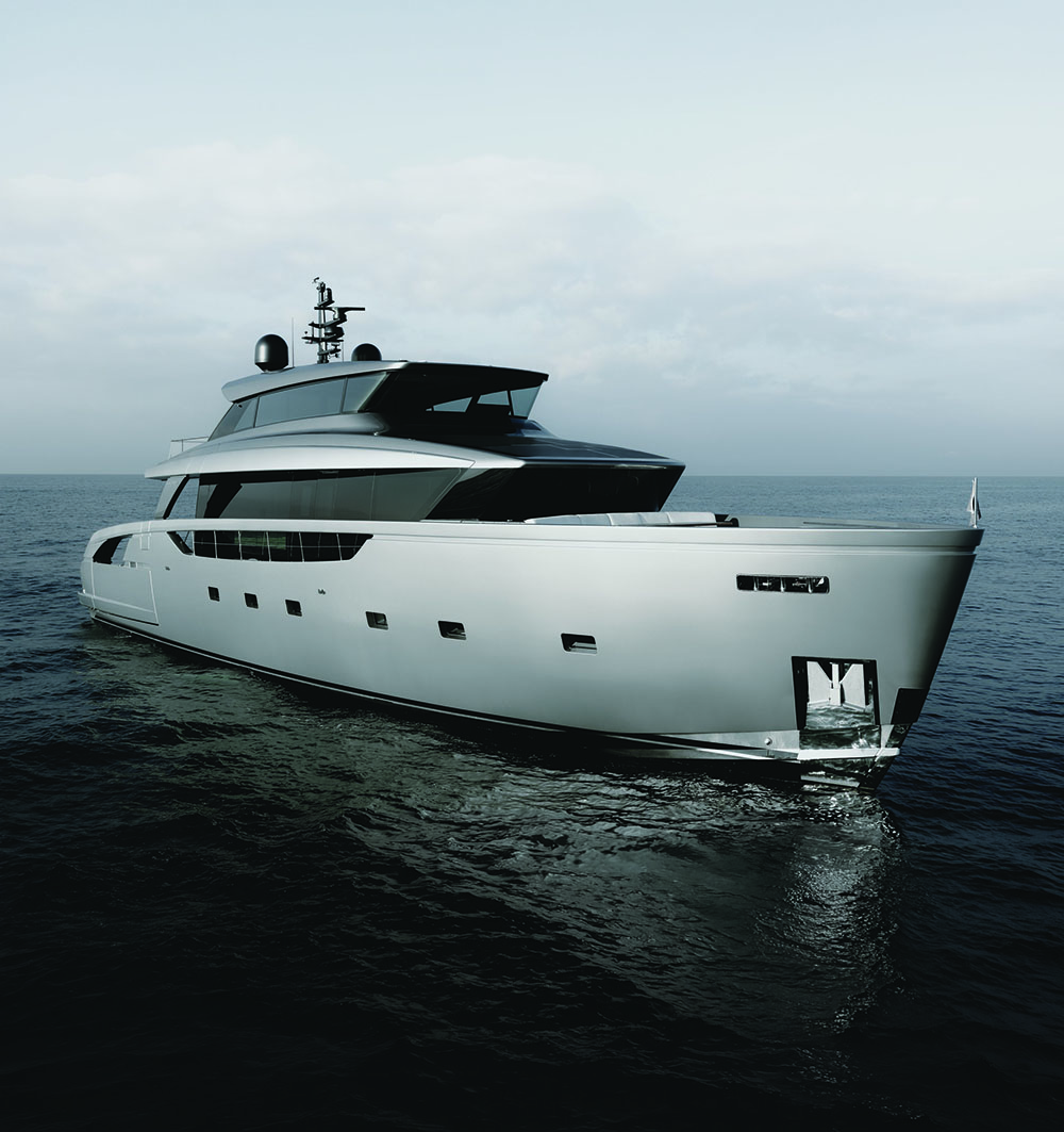 Side view of boat on the water